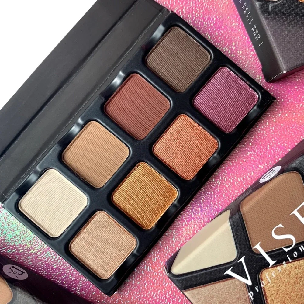 🌈 VISEART Petit PRO Un 1 Eyeshadow Palette & VISEART Seamless Eye Primer Set